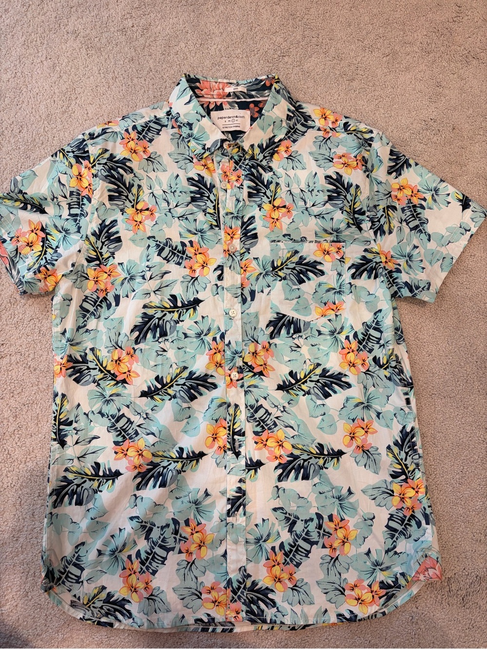 Paper Denim & Cloth floral button-up shirt, NWOT